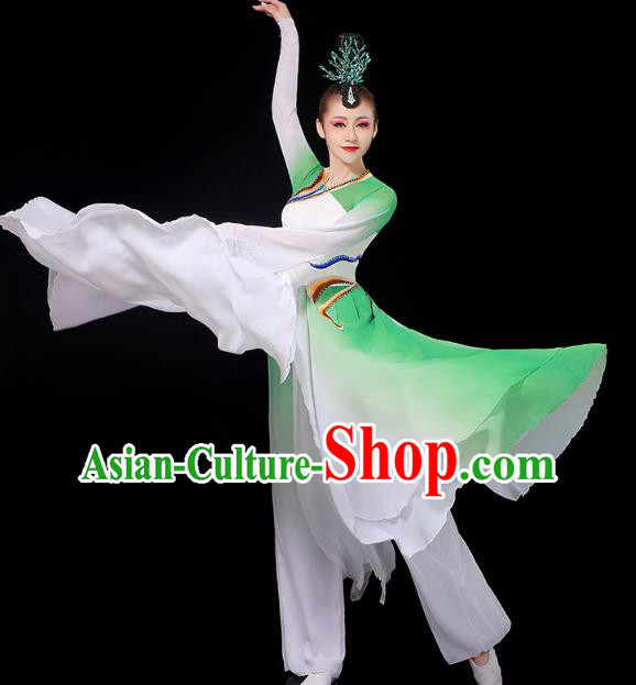 China Palace Fan Dance Clothing Classical Dance Dress Traditional Umbrella Dance Garment China Palace Fan Dance Clothing Classical Dance Dress Traditional Umbrella Dance Garment