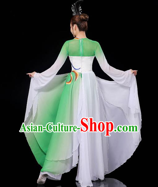 China Palace Fan Dance Clothing Classical Dance Dress Traditional Umbrella Dance Garment China Palace Fan Dance Clothing Classical Dance Dress Traditional Umbrella Dance Garment