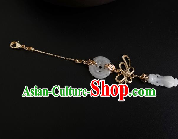 Chinese Traditional Hanfu Jade Vase Pendant National Cheongsam Brooch Jewelry Chinese Traditional Hanfu Jade Vase Pendant National Cheongsam Brooch Jewelry