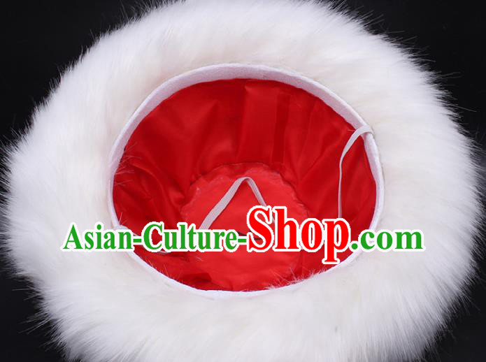 Chinese Traditional Uygur Nationality Folk Dance Hat Xinjiang Ethnic Woman Headwear Chinese Traditional Uygur Nationality Folk Dance Hat Xinjiang Ethnic Woman Headwear