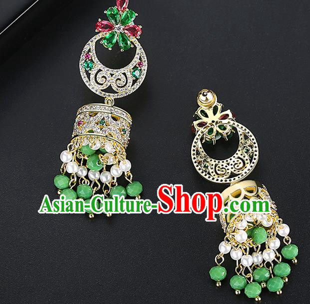 Asian Indian Belly Dance Earrings India Bollywood Princess Ear Accessories Asian Indian Belly Dance Earrings India Bollywood Princess Ear Accessories