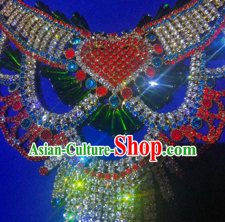 India Wedding Jewelry Accessories Bride Crystal Necklace Asian Indian Belly Dance Necklet India Wedding Jewelry Accessories Bride Crystal Necklace Asian Indian Belly Dance Necklet