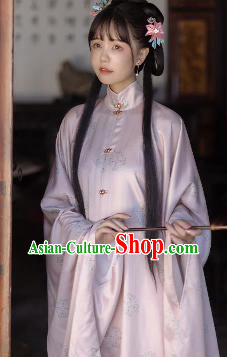China Traditional Ming Dynasty Noble Lady Historical Clothing Ancient Young Beauty Hanfu Garment China Traditional Ming Dynasty Noble Lady Historical Clothing Ancient Young Beauty Hanfu Garment