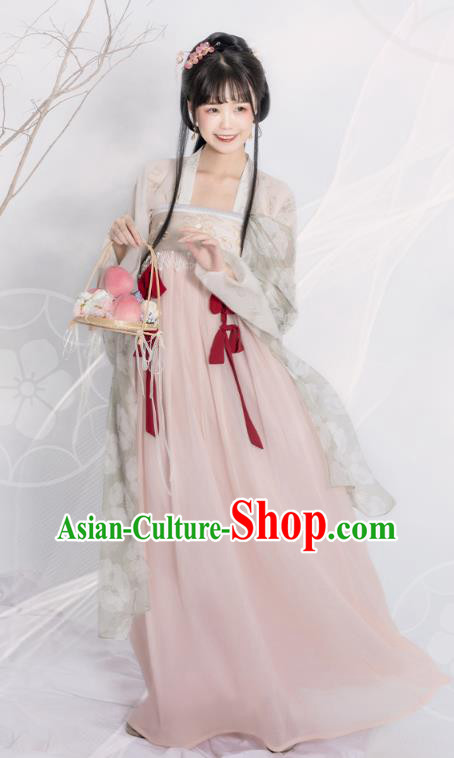 Traditional China Tang Dynasty Princess Historical Clothing Ancient Palace Lady Hanfu Dress Garment Traditional China Tang Dynasty Princess Historical Clothing Ancient Palace Lady Hanfu Dress Garment