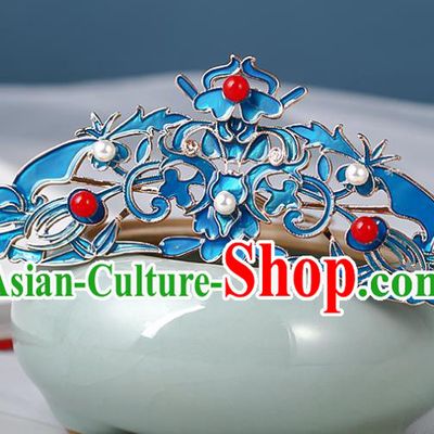 Chinese Ancient Princess Hairpin Traditional Ming Dynasty Court Hair Crown