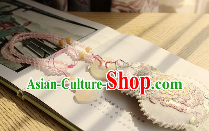 China Traditional Cheongsam Necklace Accessories Handmade Double Side Embroidered Gourd Tassel Necklet China Traditional Cheongsam Necklace Accessories Handmade Double Side Embroidered Gourd Tassel Necklet