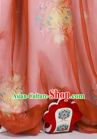 China Ancient Palace Lady Hanfu Dress Traditional Tang Dynasty Nobility Woman Historical Clothing