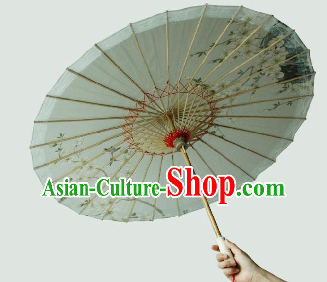 China Classical Dance Umbrellas Handmade Painting Mangnolia Oil Paper Umbrella Traditional Hanfu Umbrella China Classical Dance Umbrellas Handmade Painting Mangnolia Oil Paper Umbrella Traditional Hanfu Umbrella