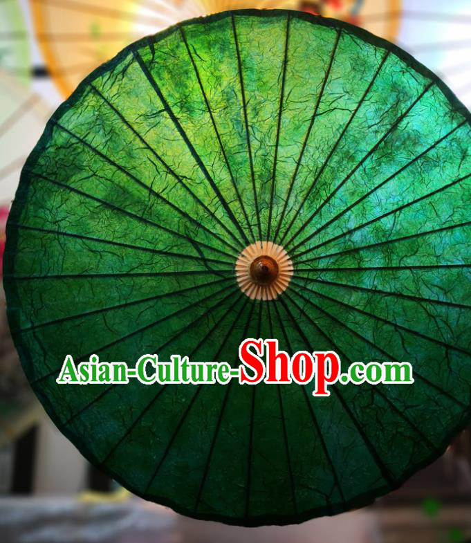 China Traditional Hanfu Deep Green Oilpaper Umbrella Hand Umbrella Classical Dance Oil Paper Umbrella China Traditional Hanfu Deep Green Oilpaper Umbrella Hand Umbrella Classical Dance Oil Paper Umbrella