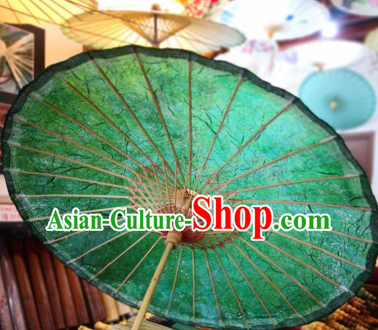 China Traditional Hanfu Deep Green Oilpaper Umbrella Hand Umbrella Classical Dance Oil Paper Umbrella China Traditional Hanfu Deep Green Oilpaper Umbrella Hand Umbrella Classical Dance Oil Paper Umbrella