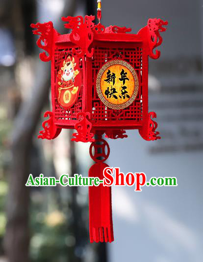China New Year Red Lantern Handmade Hanging Lamp Decoration China New Year Red Lantern Handmade Hanging Lamp Decoration