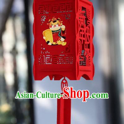 China Handmade Decoration Hanging Lamp Traditional Spring Festival Red Lantern