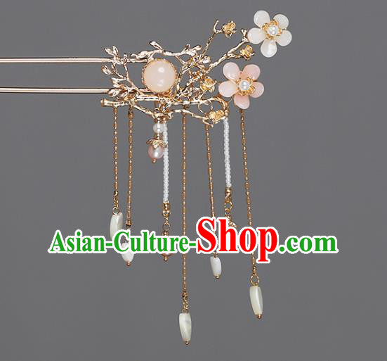 China Ancient Princess Hair Accessories Traditional Ming Dynasty Tassel Hairpin China Ancient Princess Hair Accessories Traditional Ming Dynasty Tassel Hairpin