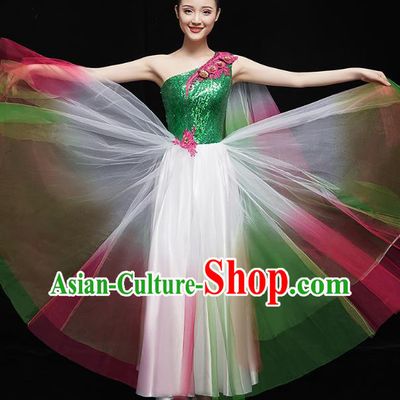 China Chorus Group Performance Dress Spring Festival Gala Opening Dance Costume Modern Dance Clothing