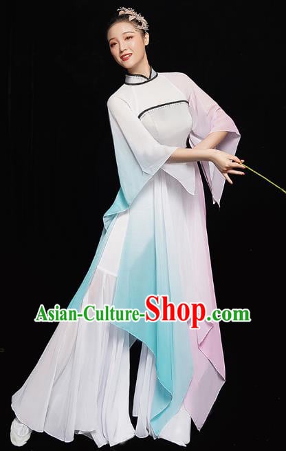 Chinese Traditional Umbrella Dance Costumes Classical Dance Clothing Palace Fan Dance Dress Chinese Traditional Umbrella Dance Costumes Classical Dance Clothing Palace Fan Dance Dress