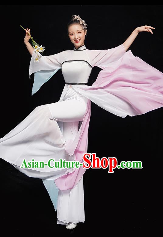 Chinese Traditional Umbrella Dance Costumes Classical Dance Clothing Palace Fan Dance Dress Chinese Traditional Umbrella Dance Costumes Classical Dance Clothing Palace Fan Dance Dress