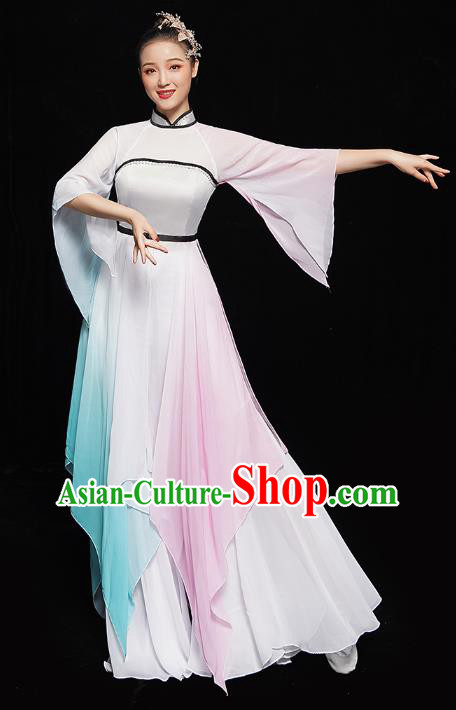 Chinese Traditional Umbrella Dance Costumes Classical Dance Clothing Palace Fan Dance Dress Chinese Traditional Umbrella Dance Costumes Classical Dance Clothing Palace Fan Dance Dress