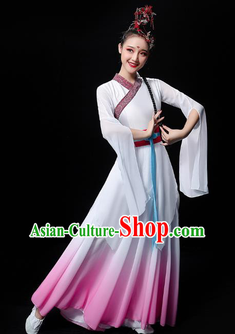 Chinese Umbrella Dance Performance Dress Traditional Fan Dance Outfits Classical Dance Fairy Clothing Chinese Umbrella Dance Performance Dress Traditional Fan Dance Outfits Classical Dance Fairy Clothing