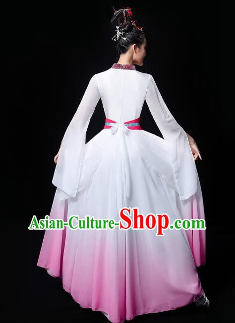 Chinese Umbrella Dance Performance Dress Traditional Fan Dance Outfits Classical Dance Fairy Clothing Chinese Umbrella Dance Performance Dress Traditional Fan Dance Outfits Classical Dance Fairy Clothing