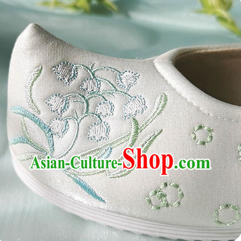 China Classical Dance Shoes Traditional Hanfu Embroidered Shoes Ancient Young Lady Shoes China Classical Dance Shoes Traditional Hanfu Embroidered Shoes Ancient Young Lady Shoes