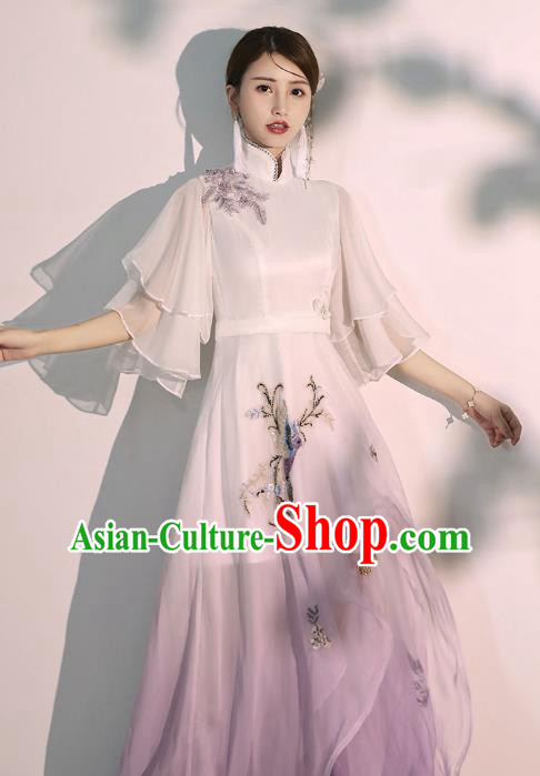 China Woman Classical Dance Costume Catwalks Show Clothing Solo Performance Full Dress China Woman Classical Dance Costume Catwalks Show Clothing Solo Performance Full Dress