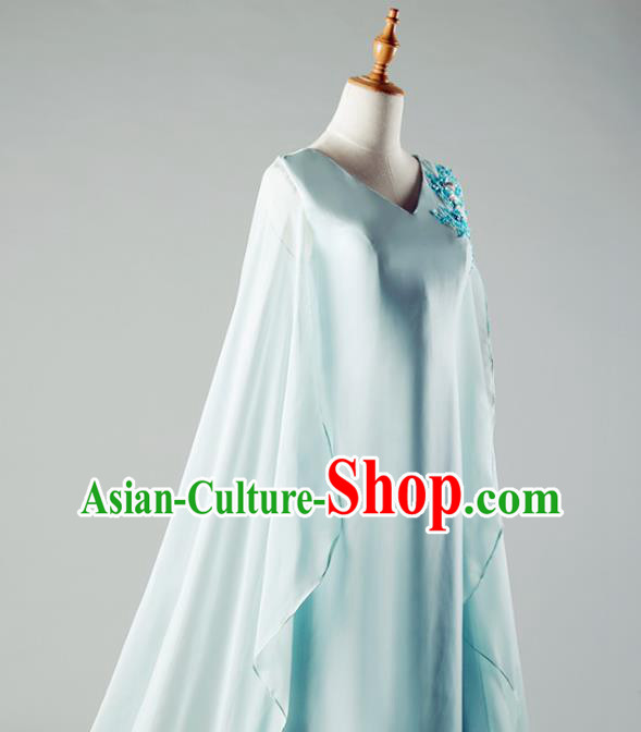 China Catwalks Performance Clothing Classical Dance Full Dress Woman Compere Costume China Catwalks Performance Clothing Classical Dance Full Dress Woman Compere Costume