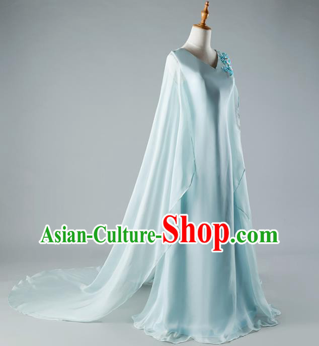 China Catwalks Performance Clothing Classical Dance Full Dress Woman Compere Costume China Catwalks Performance Clothing Classical Dance Full Dress Woman Compere Costume