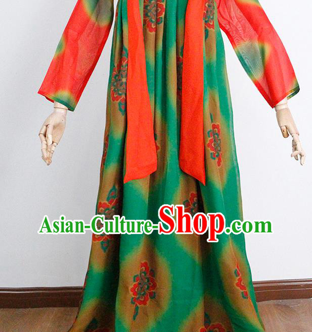 China Classical Dance Costumes Traditional Tang Dynasty Court Performance Hanfu Dress China Classical Dance Costumes Traditional Tang Dynasty Court Performance Hanfu Dress
