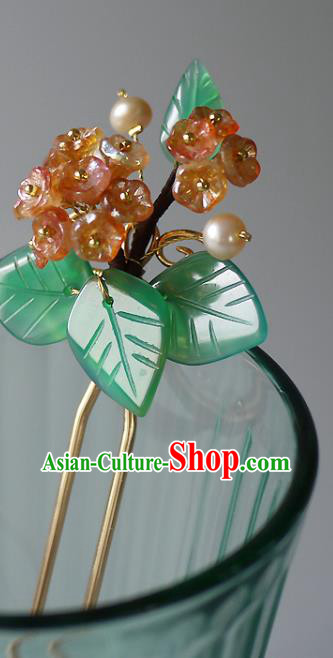 Chinese Ancient Palace Princess Pearls Hairpin Traditional Song Dynasty Court Lady Hydrangea Hair Stick Chinese Ancient Palace Princess Pearls Hairpin Traditional Song Dynasty Court Lady Hydrangea Hair Stick