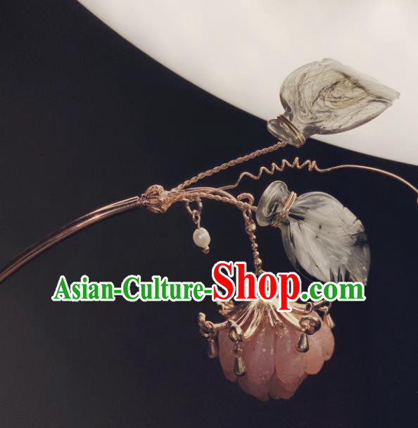 China Handmade Pine Cone Hairpin Cosplay Hair Accessories Ancient Royal Princess Hair Stick China Handmade Pine Cone Hairpin Cosplay Hair Accessories Ancient Royal Princess Hair Stick