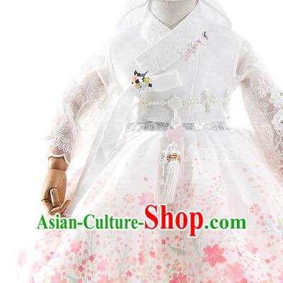 Korean Traditional Dance Garment Costumes Children Performance Dress Korean Girls Hanbok Clothing