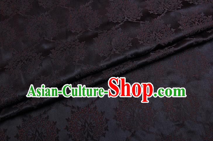 China Classical Phoenix Pattern Purple Gambiered Guangdong Gauze Cloth Traditional Cheongsam Silk Fabric China Classical Phoenix Pattern Purple Gambiered Guangdong Gauze Cloth Traditional Cheongsam Silk Fabric