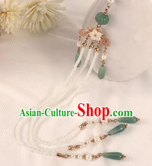 Chinese Traditional Hanfu Tassel Brooch Pendant Ancient Princess Breastpin Accessories Chinese Traditional Hanfu Tassel Brooch Pendant Ancient Princess Breastpin Accessories