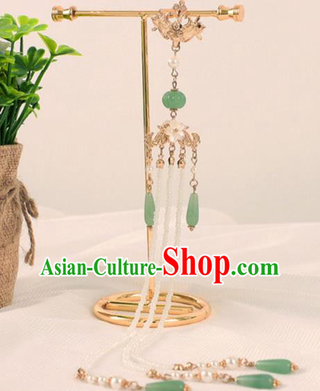 Chinese Traditional Hanfu Tassel Brooch Pendant Ancient Princess Breastpin Accessories Chinese Traditional Hanfu Tassel Brooch Pendant Ancient Princess Breastpin Accessories