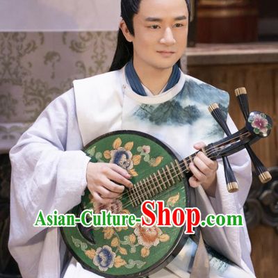 China Ancient Scholar Hanfu Clothing Traditional Television Drama My Heroic Husband Childe Li Pin Costume