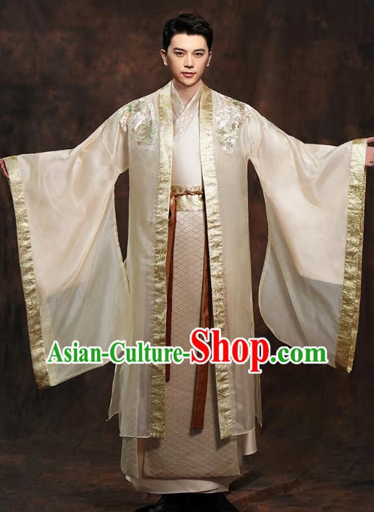 Chinese Ancient Prince Golden Clothing Traditional Song Dynasty Wedding Costumes Chinese Ancient Prince Golden Clothing Traditional Song Dynasty Wedding Costumes