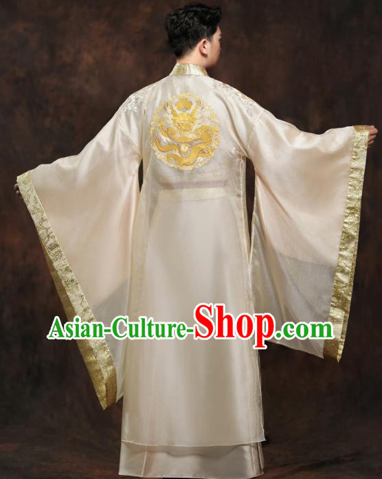 Chinese Ancient Prince Golden Clothing Traditional Song Dynasty Wedding Costumes Chinese Ancient Prince Golden Clothing Traditional Song Dynasty Wedding Costumes
