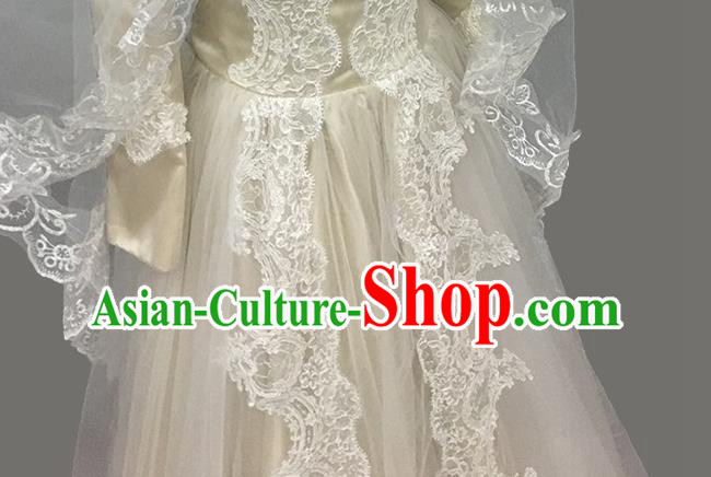 Chinese Hui Ethnic Bride Clothing Classical Embroidered Champagne Full Dress Traditional Wedding Garment Costumes Chinese Hui Ethnic Bride Clothing Classical Embroidered Champagne Full Dress Traditional Wedding Garment Costumes
