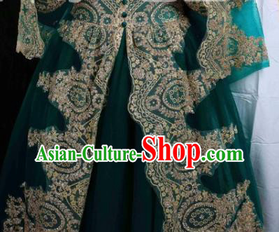 Asian Indian Traditional Wedding Green Lehenga Clothing India Bride Dress Garment Asian Indian Traditional Wedding Green Lehenga Clothing India Bride Dress Garment