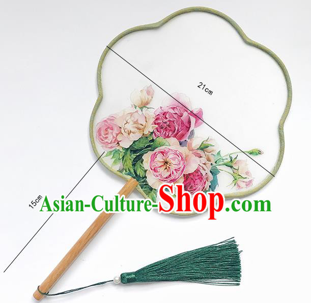 Chinese Classical Dance Palace Fan Hand Painting Fans Bride Fan Traditional Wedding Fan Chinese Classical Dance Palace Fan Hand Painting Fans Bride Fan Traditional Wedding Fan