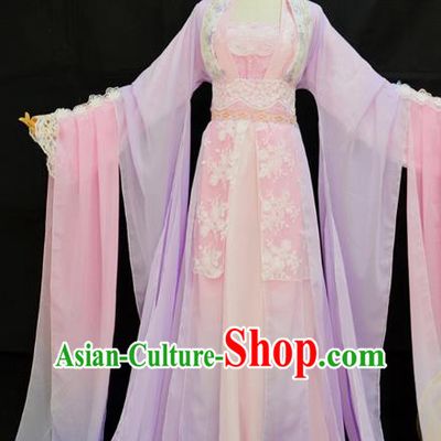 China Traditional Tang Dynasty Princess Hanfu Dress Cosplay Swordswoman Jiang Yanli Clothing Ancient Young Beauty Garments