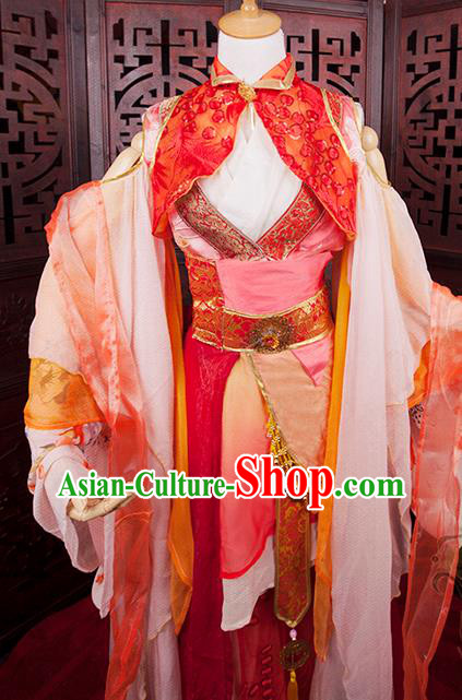 China Ancient Fairy Garments Traditional Jin Dynasty Palace Lady Hanfu Dress Cosplay Princess Clothing China Ancient Fairy Garments Traditional Jin Dynasty Palace Lady Hanfu Dress Cosplay Princess Clothing