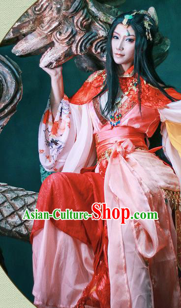 China Ancient Fairy Garments Traditional Jin Dynasty Palace Lady Hanfu Dress Cosplay Princess Clothing China Ancient Fairy Garments Traditional Jin Dynasty Palace Lady Hanfu Dress Cosplay Princess Clothing