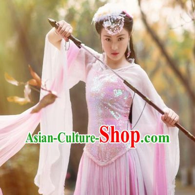China Ancient Palace Lady Garments Traditional Pink Hanfu Dress Cosplay Drama The Mischievous Princess Situ Jing Clothing
