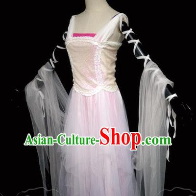 China Ancient Fairy Garments Traditional Tang Dynasty Palace Lady Hanfu Dress Cosplay Drama Journey to the West Zi Xia Clothing
