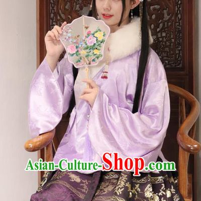 China Traditional Ming Dynasty Royal Infanta Historical Clothing Ancient Palace Princess Hanfu Dress Garments Complete Set
