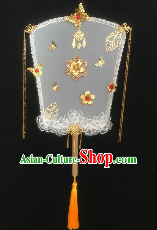 Chinese Traditional Dance Fan Silk Fan Handmade Palace Fan Hanfu Fan Chinese Traditional Dance Fan Silk Fan Handmade Palace Fan Hanfu Fan