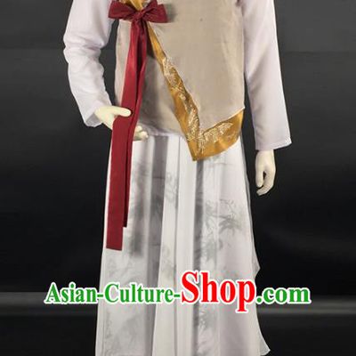 Chinese Classical Dance Korean Dance Clothing Male Solo Dance Outfits Stage Performance Garment Costume