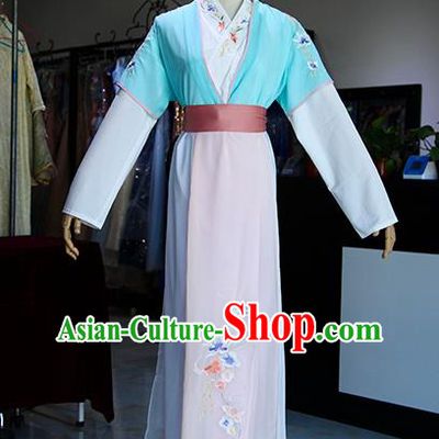 China Ancient Servant Girl Clothing Traditional Ming Dynasty Maid Lady Garment Drama The Dream Of Red Mansions Yuan Yang Dress