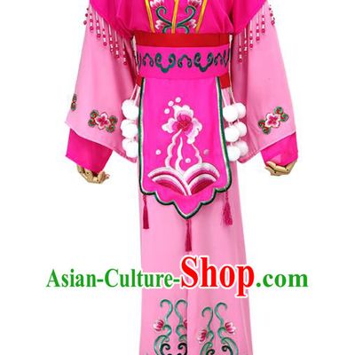 Chinese Shaoxing Opera Servant Girl Garment Beijing Opera Actress Clothing Traditional Peking Opera Young Lady Dress